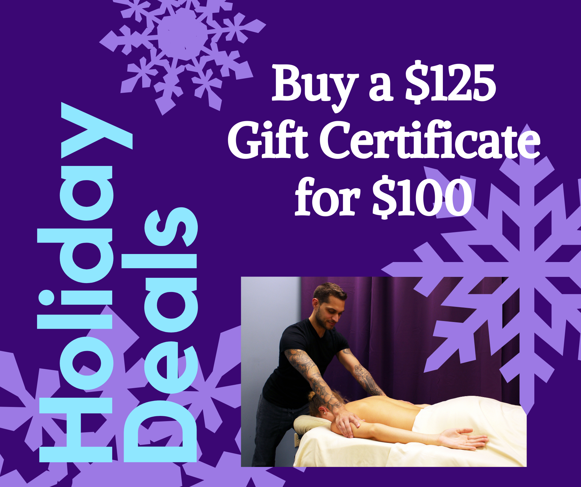 Holiday Gift Certificate Sale